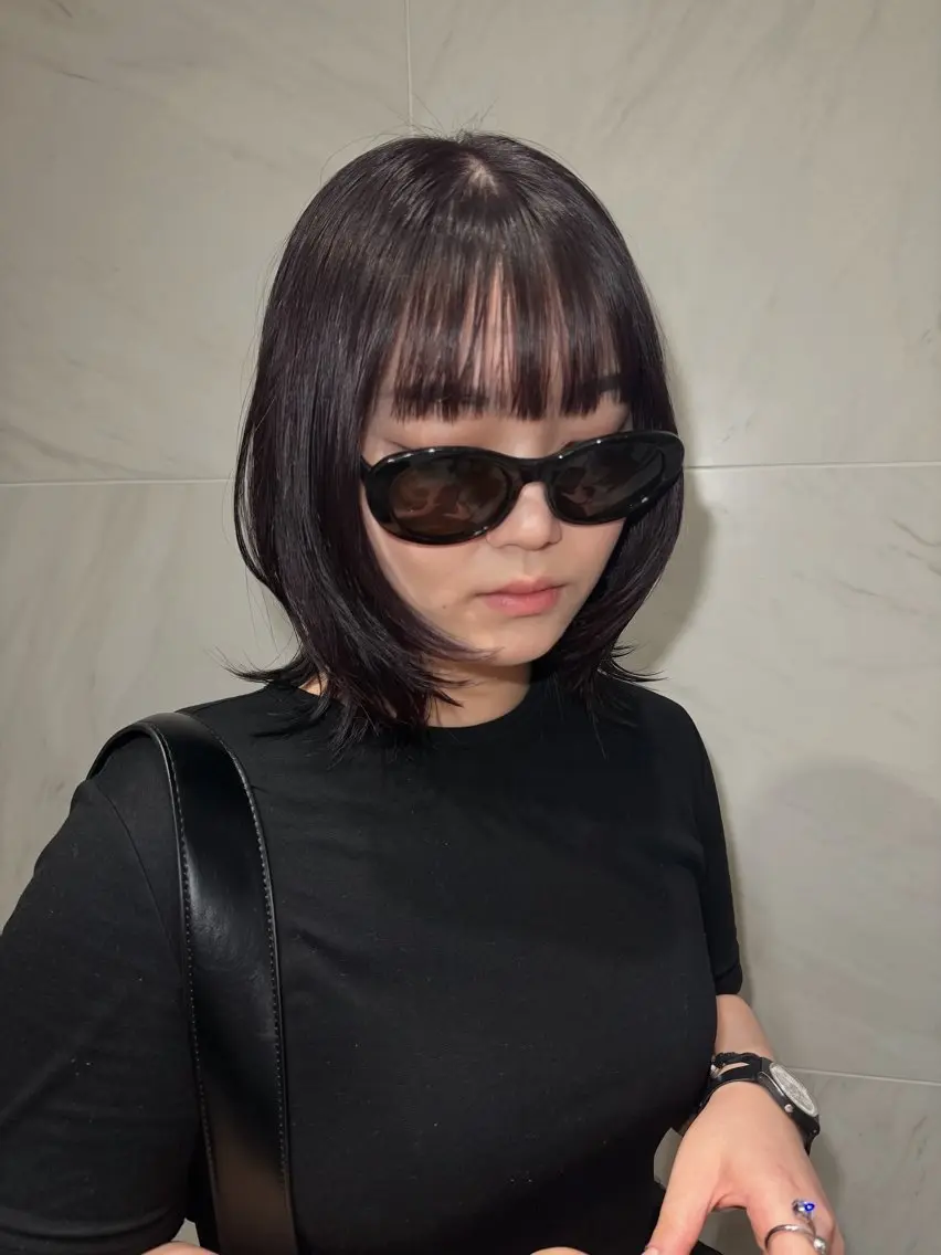 カラー ヘアカラー ⠀ towaのヘアスタイル