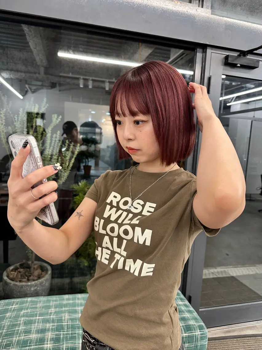 カラー ダブルカラー 大募集中❣️ あいりのヘアスタイル