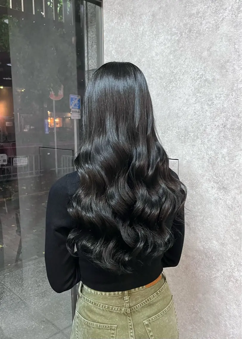 ロング カラー 村田梨乃/ minim hairのヘアスタイル
