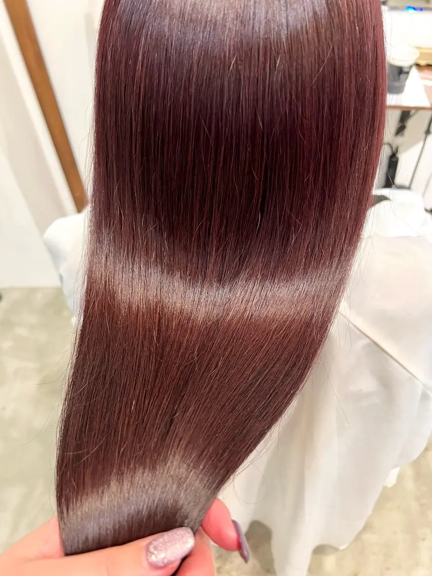 ロング カラー ブリーチ ブリーチなしカラー ヘアカラー Ami ケアブリーチ/表参道のヘアスタイル