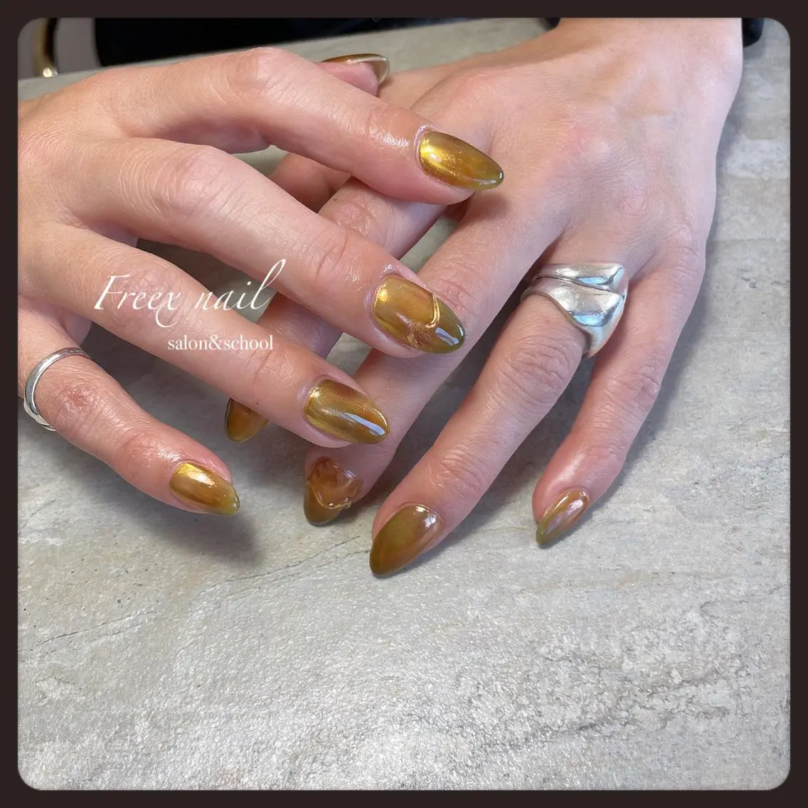 ネイル ハンドネイル ハンドケア freex nail /ニュアンス/個性派のネイルデザイン