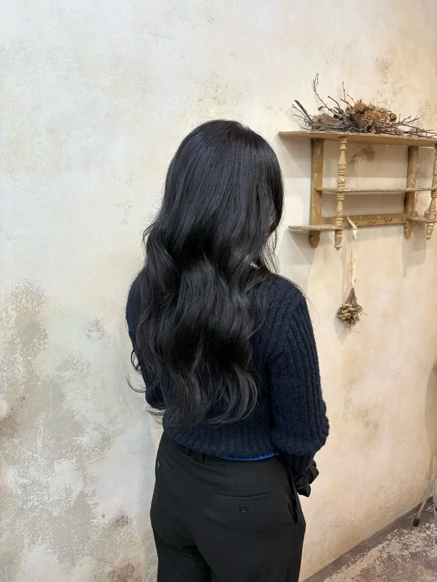 ロング カラー ヘアカラー 林 夢良🖤のヘアスタイル
