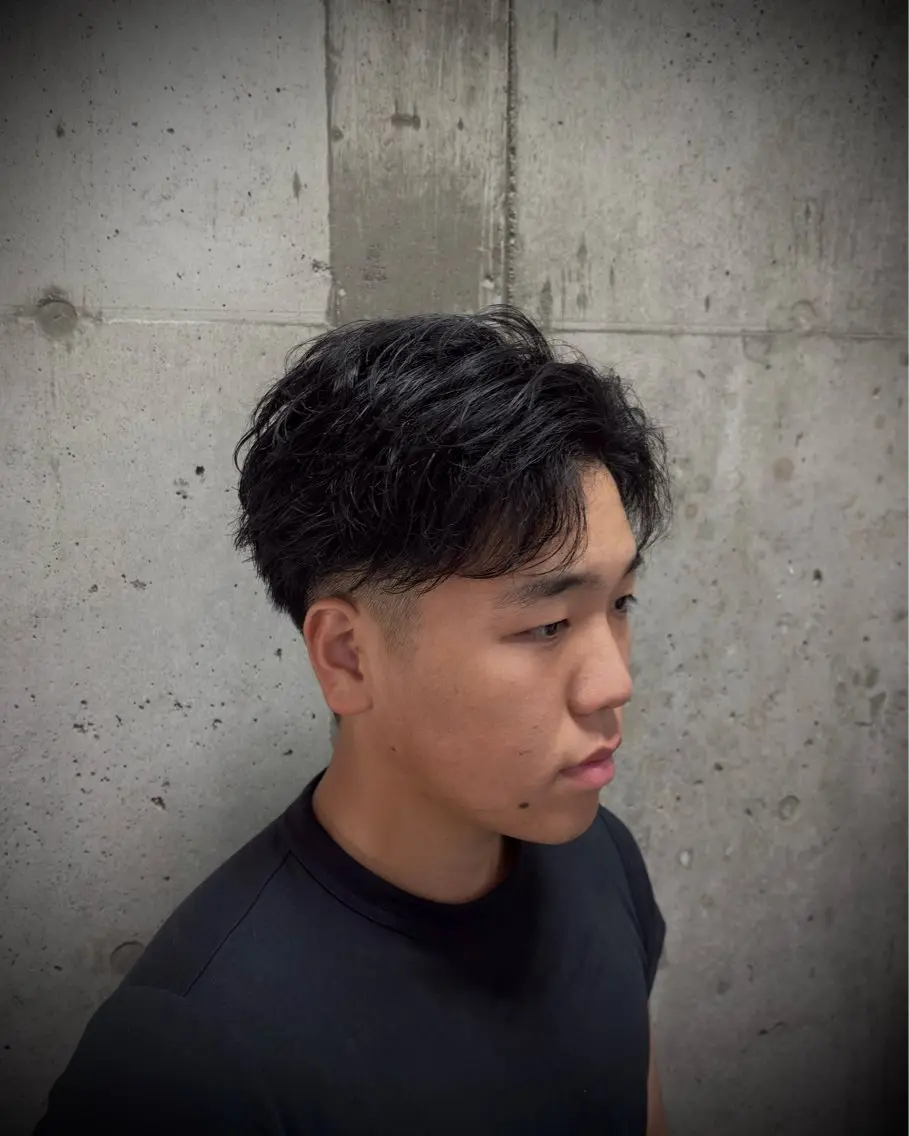 ショート メンズ カット 永井 皓大のヘアスタイル