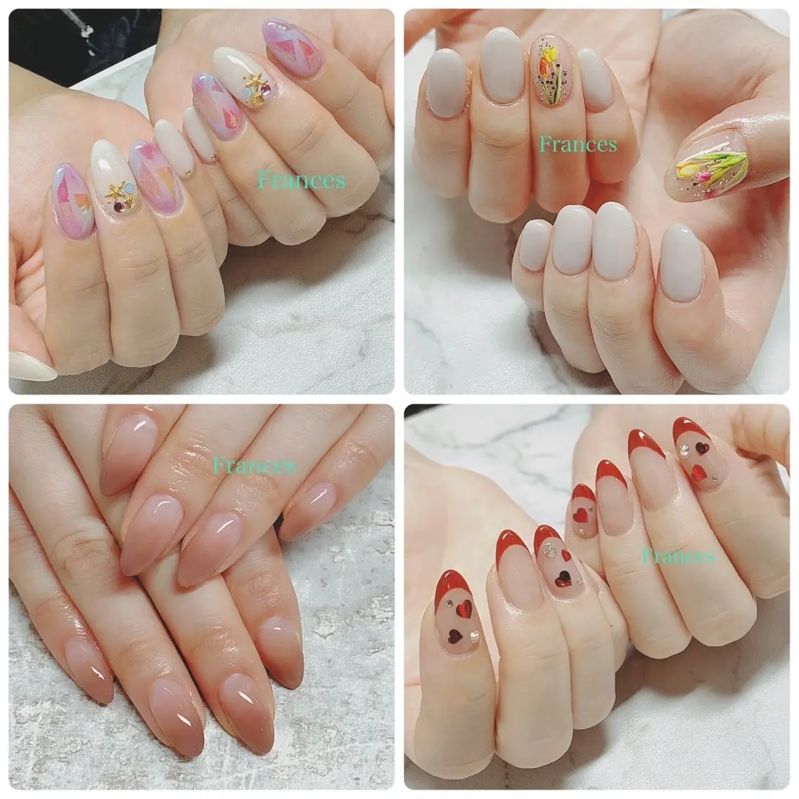 ネイル Frances〜 Grace〜babaのネイルデザイン