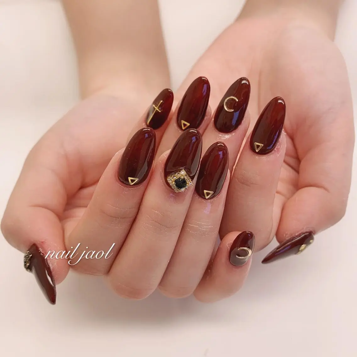 ロング ネイルJaol 池袋のネイルデザイン