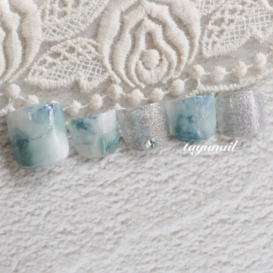 ネイル アートネイル ジェルネイル パラジェル 春ネイル ネイルサロン 【たゆnail】のネイルデザイン