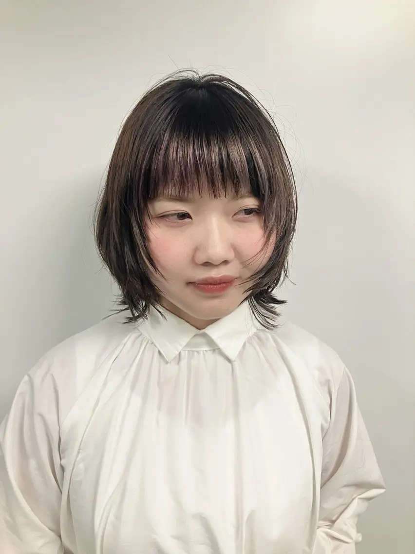 ショート ショートボブ ボブ レイヤーカット 似合わせカット ショートヘア fumikaブリーチ /デザインのヘアスタイル