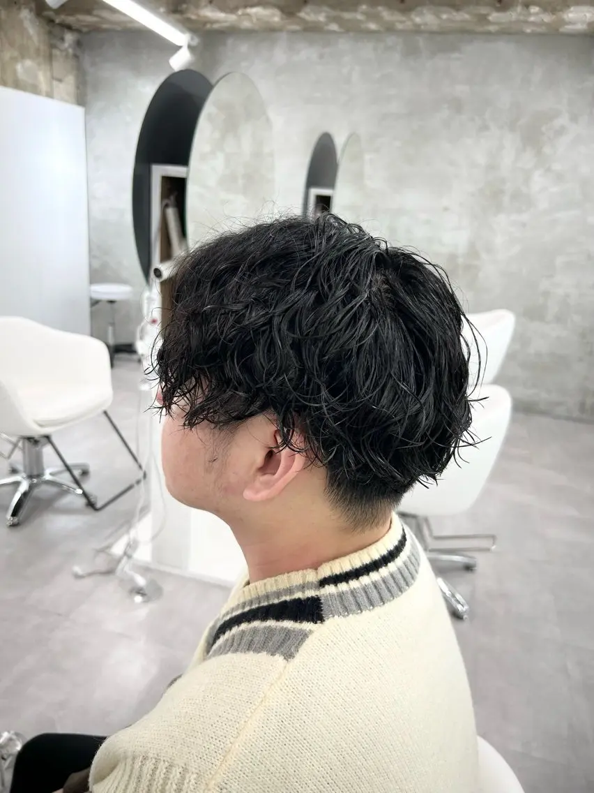 ミディアム ミディアムパーマ 【メンズ特化】 kanameのヘアスタイル