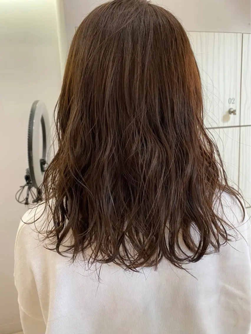 カラー ブラウンカラー ヘアカラー 🍒垢抜け艶カラー 🍒【SAWA】のヘアスタイル