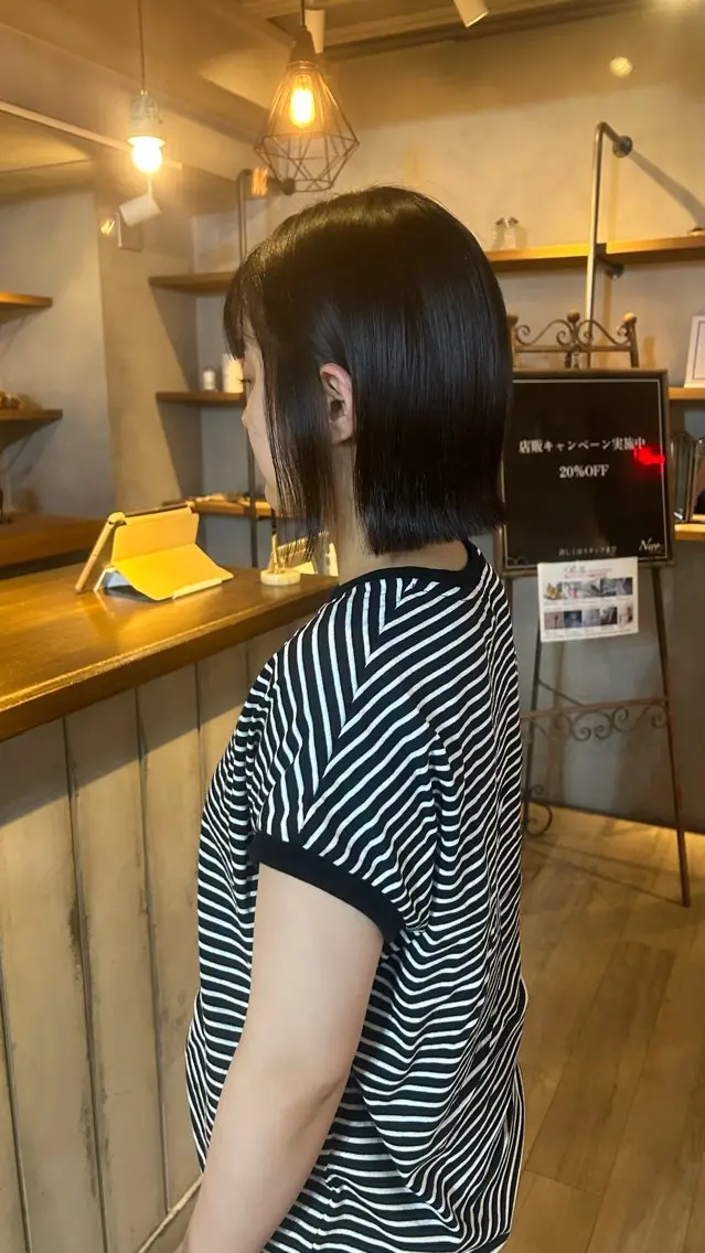 ミディアム カット トリートメント 🦭☪️Azumi 縮毛矯正☪️🦭のヘアスタイル