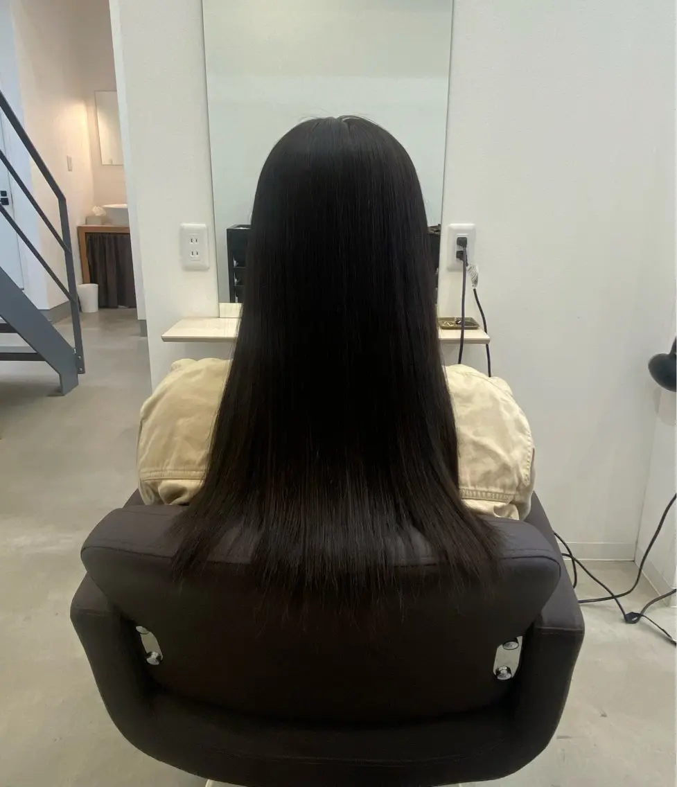 ロング カラー 透明感カラー 矢野 心瑛来のヘアスタイル