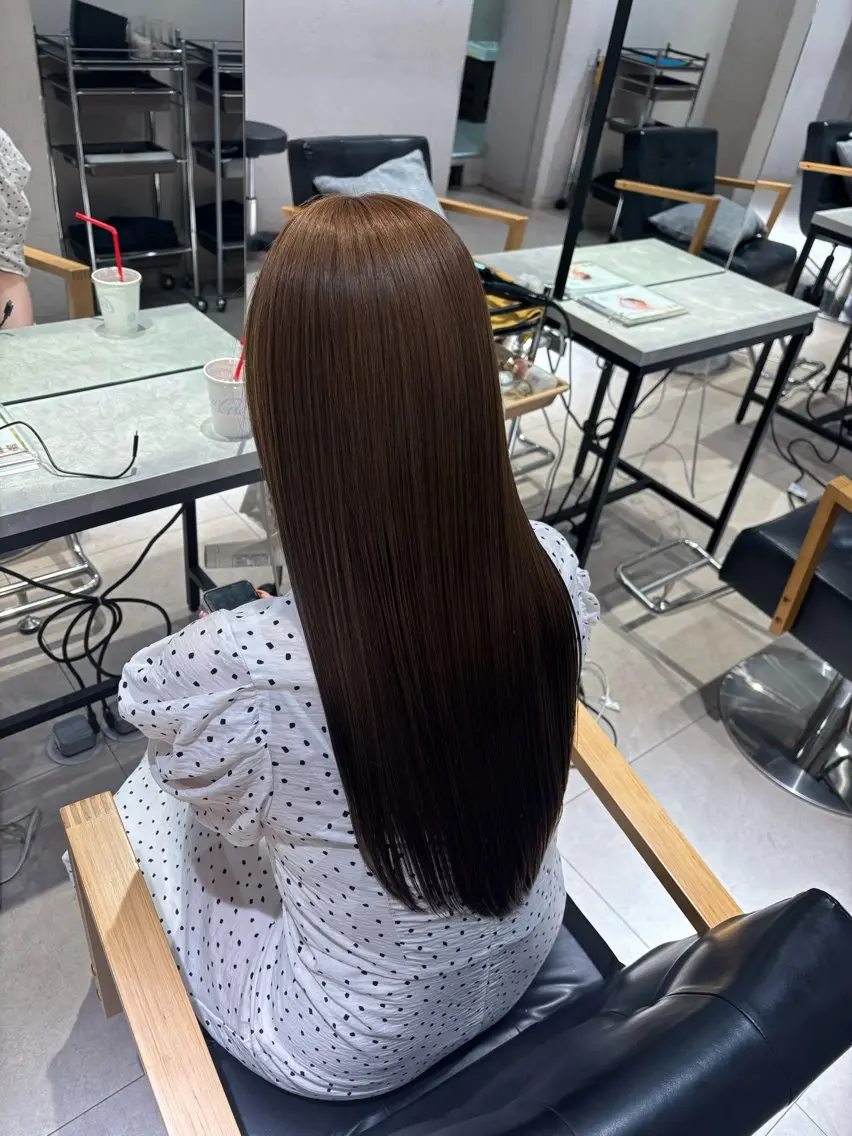 ロング トリートメント Unami 新宿 Mayukiのヘアスタイル