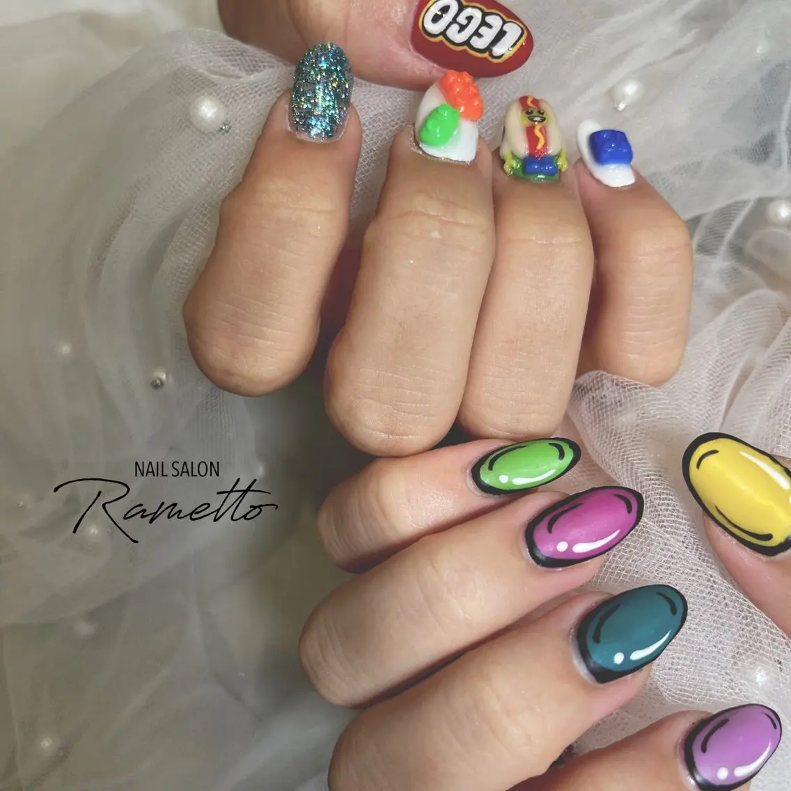 ネイル ハンドネイル NAILSALON Ramettoのネイルデザイン