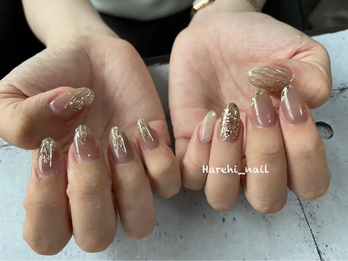 ネイル ハンドネイル Harehi_ nailのネイルデザイン