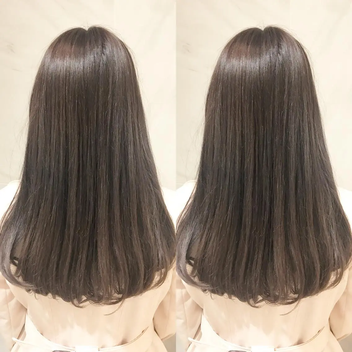 ロング カラー ヘアアレンジ ベージュカラー ヘアカラー トリートメント ヘアセット 🫧柔色/トレンド カラー/川辺晴加のヘアスタイル