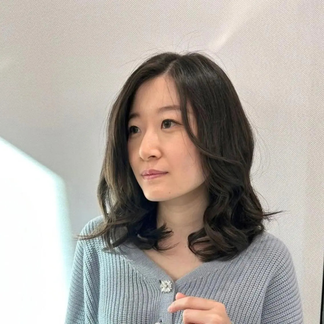 ミディアム パーマ ❇️安達 優心❇️ レイヤー/艶髪特化のヘアスタイル