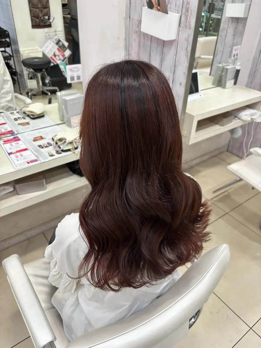 ロング カラー 🌸暖色髪質改善 MEI🌸のヘアスタイル