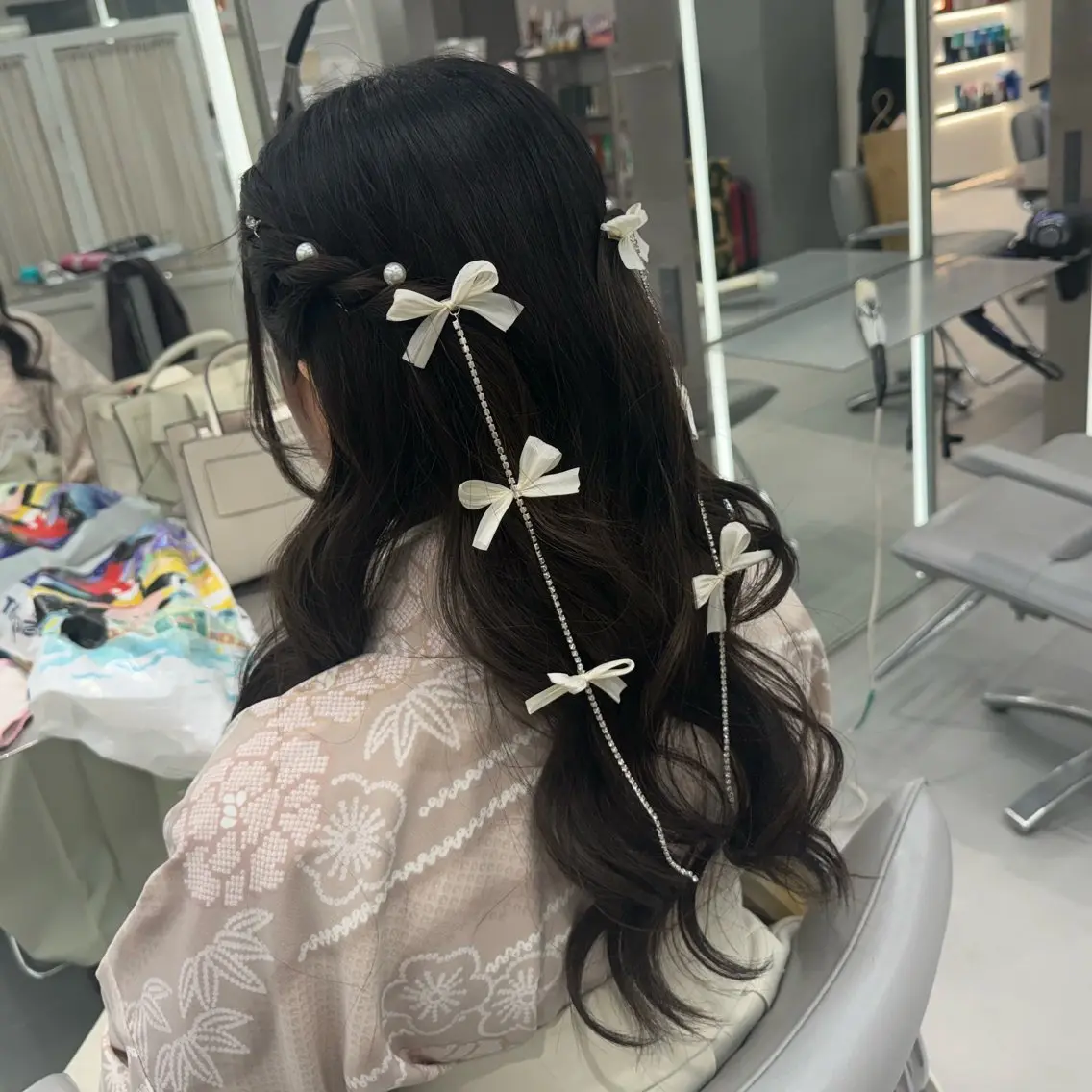 ロング ヘアアレンジ ヘアセット 🌈 YUUNA🌈のヘアスタイル