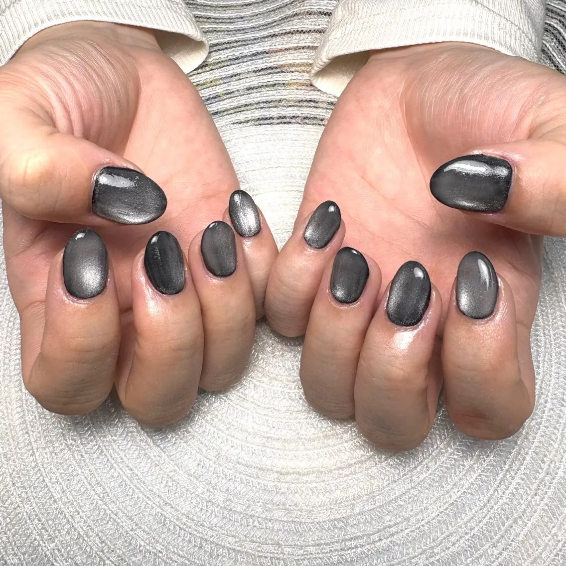 ネイル マグネットネイル ハンドネイル HAILEY nail saronのネイルデザイン