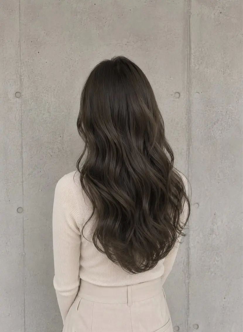 ロング カラー パーマ ヘアアレンジ メンズ 🍀︎Reika 🍀のヘアスタイル
