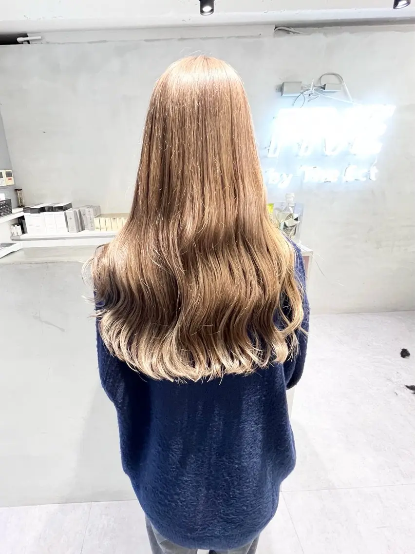 ロング カラー 東谷栞里 /カラーモデル募集中のヘアスタイル