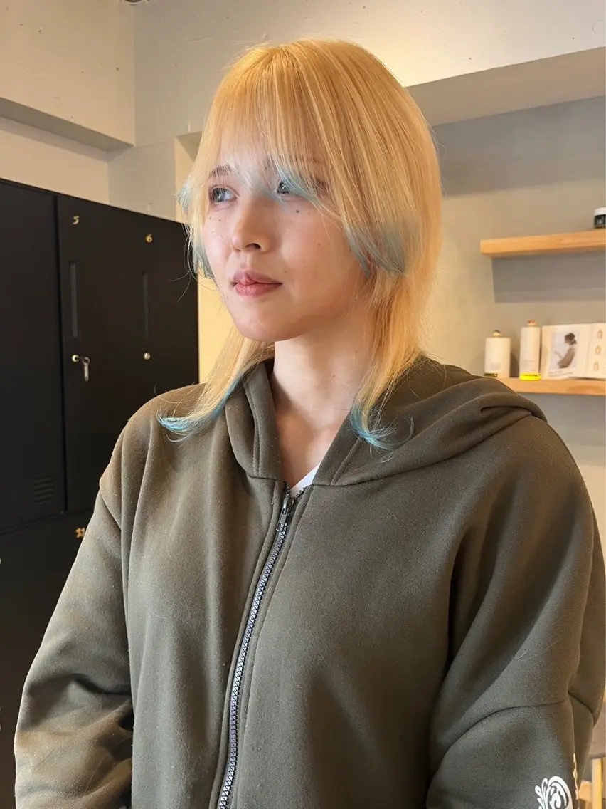 ミディアム 🌏kaisei yamada🌏のヘアスタイル