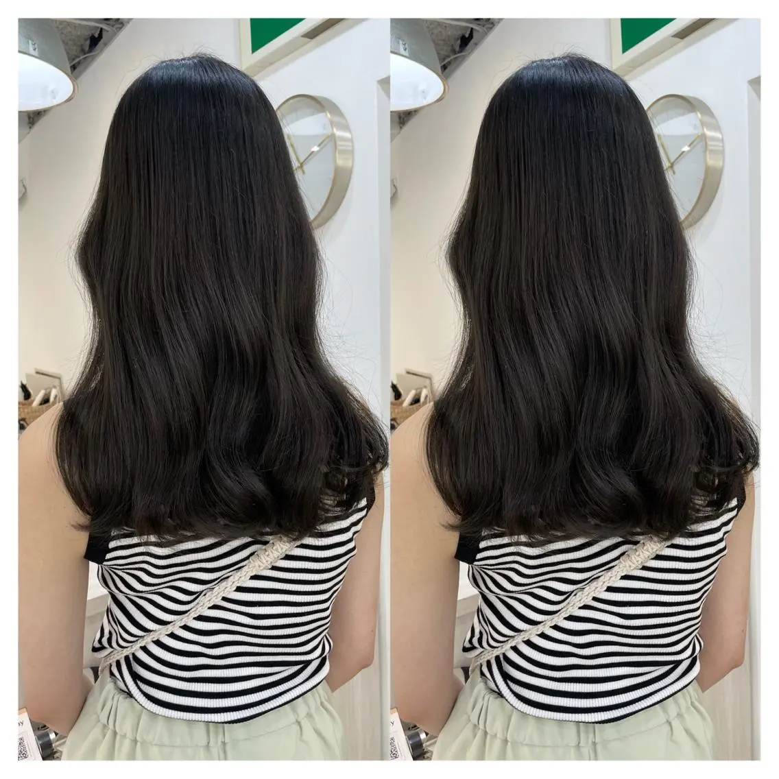 セミロング カラー カット ヘアカラー トリートメント 村山 茉衣のヘアスタイル