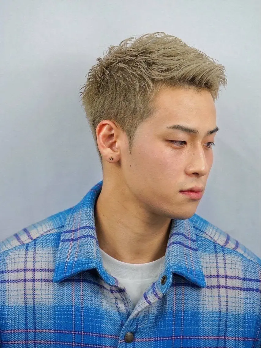 ショート メンズ 佐藤 笑夢のヘアスタイル