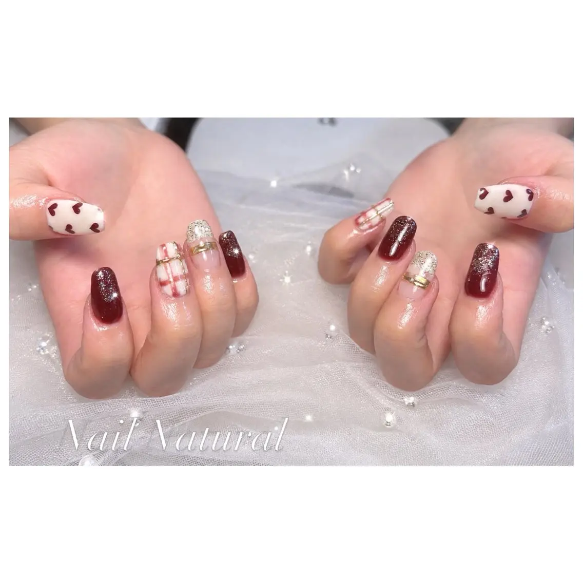ネイル 持ち込み ハンドネイル Nail salon Natulalのネイルデザイン