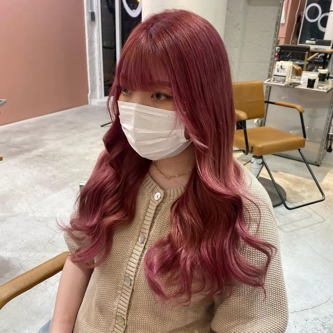 カラー カット ヘアカラー 韓国・網紅style 🦋HONOKA🦋のヘアスタイル