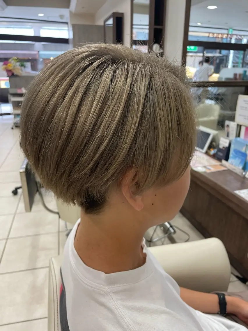 カラー メンズ グレージュ カット ヘアカラー 大澤　裕貴 【メンズカット】のヘアスタイル
