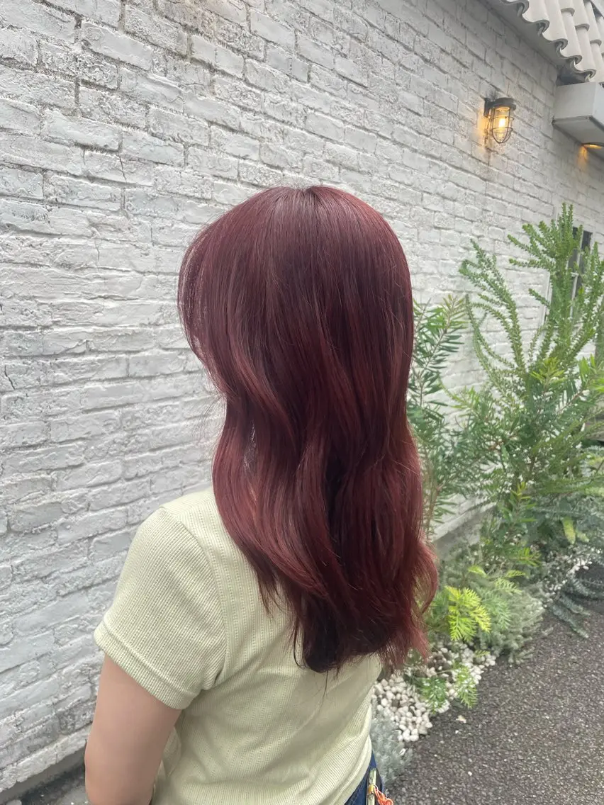 ロング ヘアカラー なな🦋/ 原宿のヘアスタイル