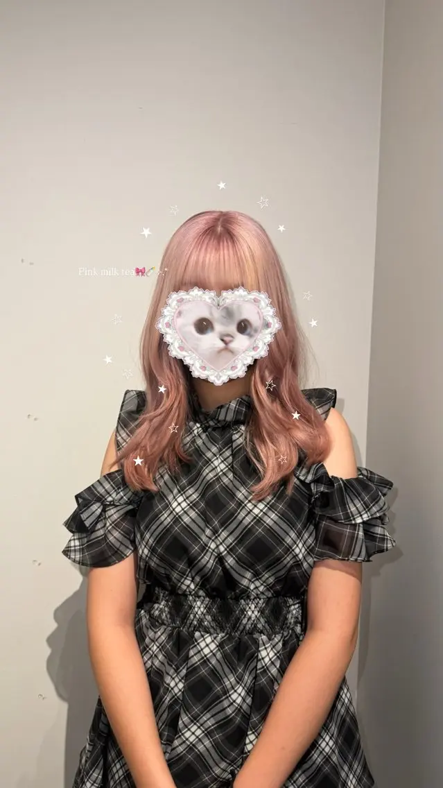 セミロング ヘアカラー KANO🐈⬛🎀 ニュアンス/レイヤーのヘアスタイル