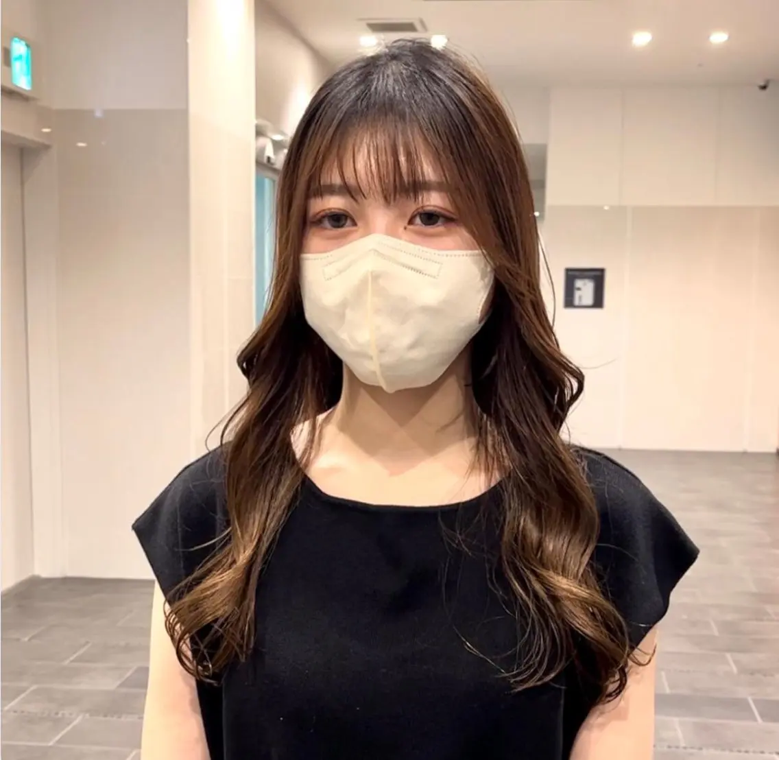 ロング カットモデル 募集中✨武田夏帆のヘアスタイル