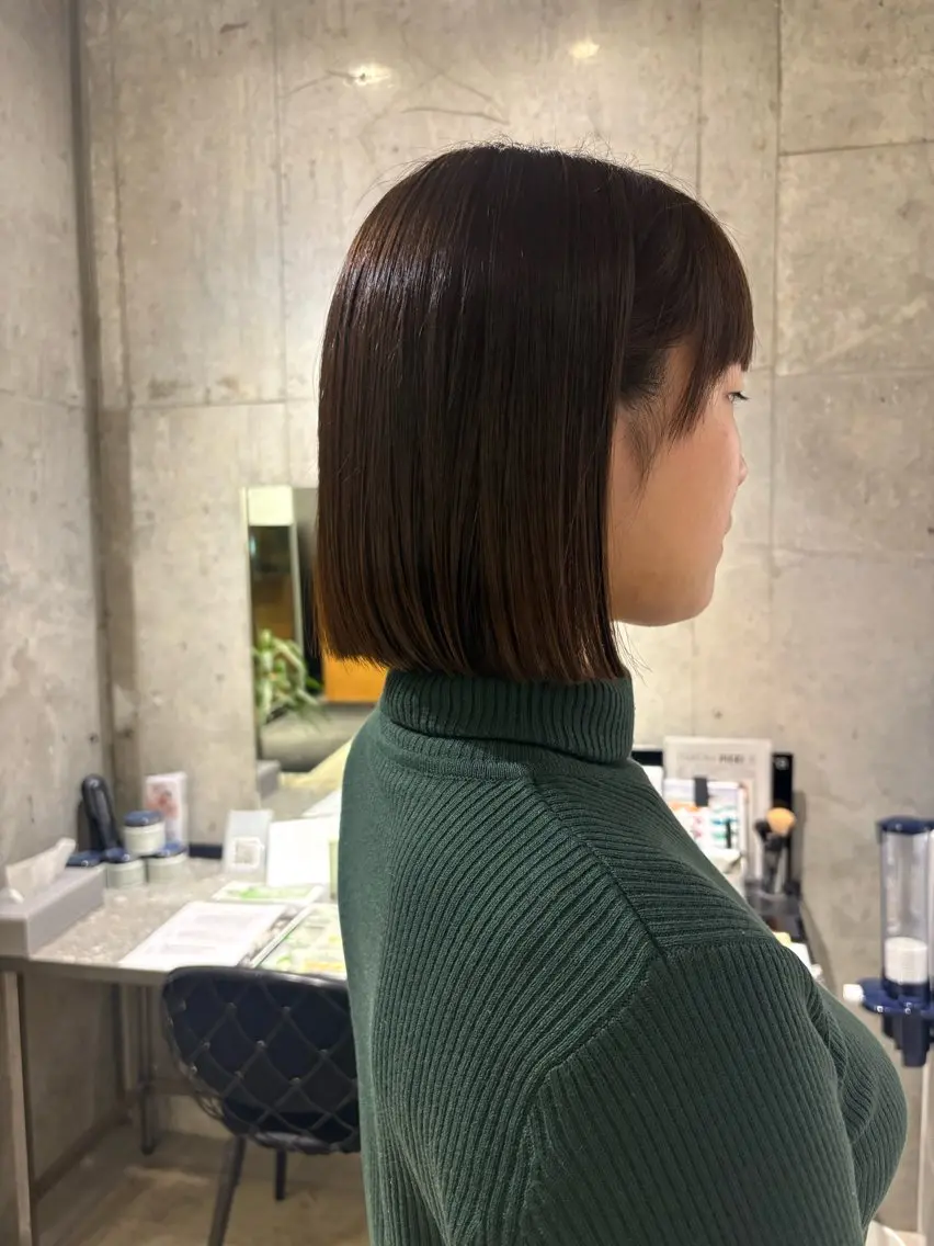 ボブ カットの写真