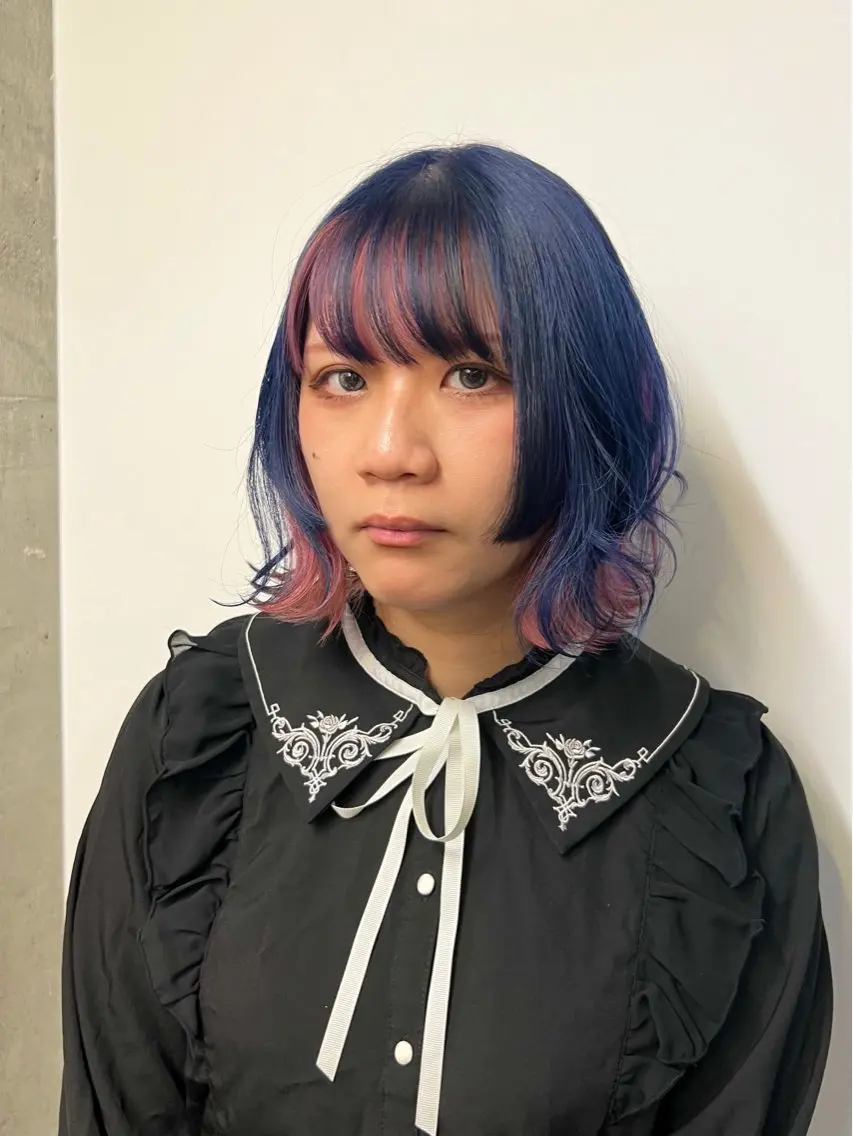 ショート カラー ハイトーンカラー ヘアカラー 土田かほ/本日🈳 透明感カラー🍃のヘアスタイル