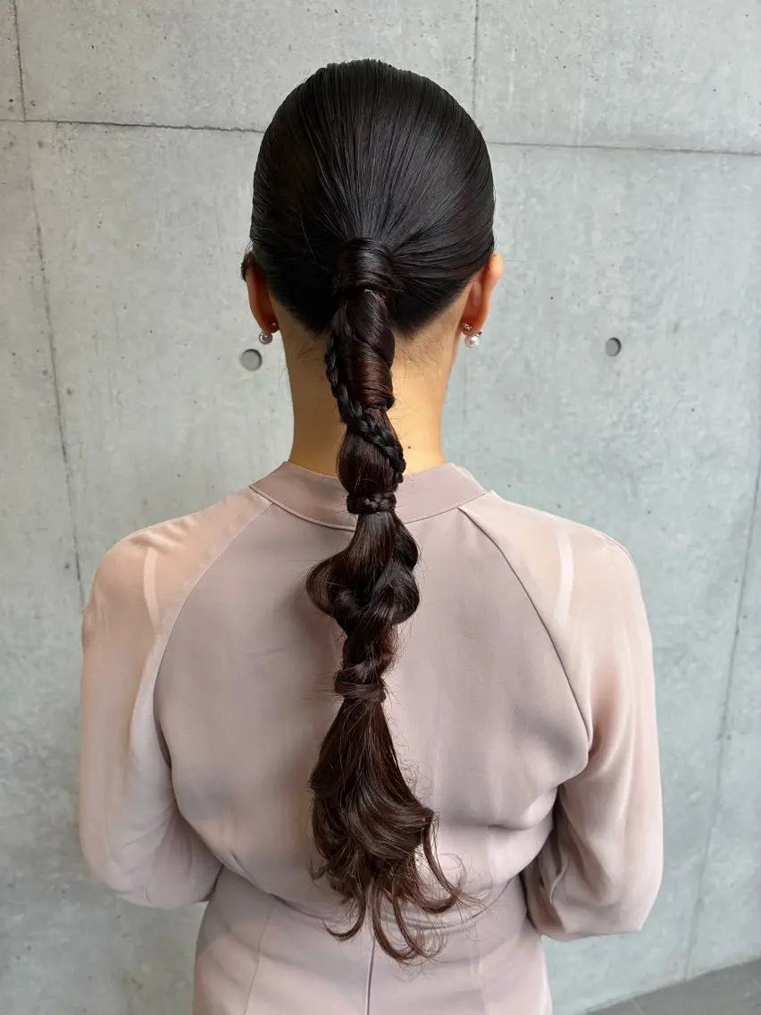ロング ヘアアレンジ ロング ヘアセット 勝野 麻美のその他イメージ