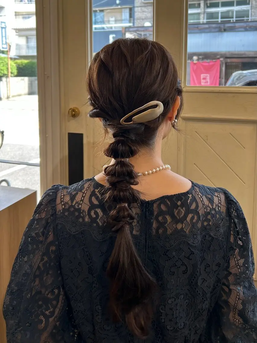 ヘアアレンジ MAISON ema 🩵笹野 希里香のヘアスタイル