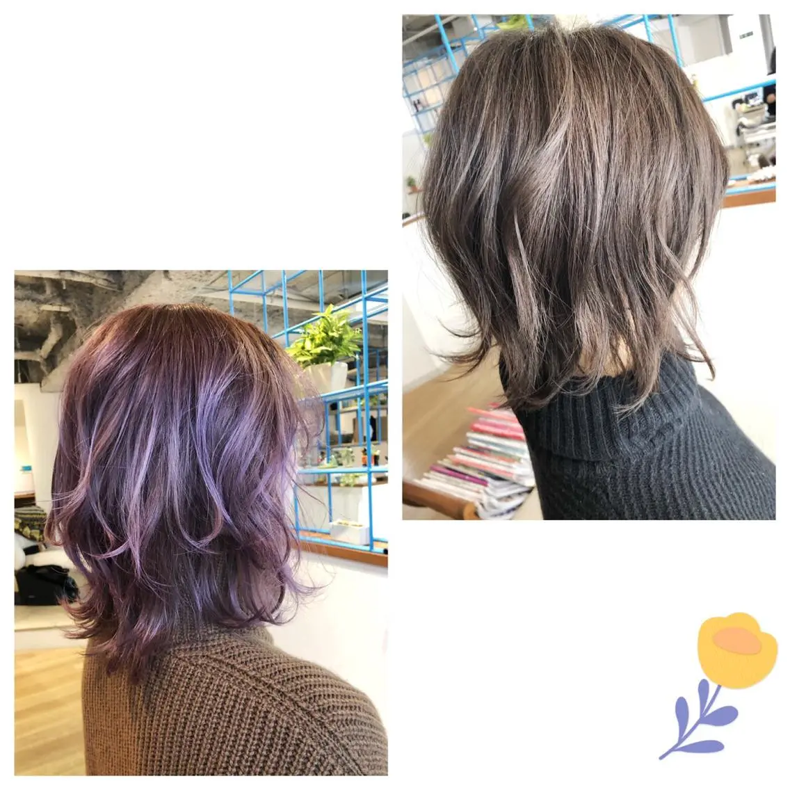 カラー ヘアカラー ヘッドスパ 伊藤かな 🫧 髪質改善/ヘッドスパのヘアスタイル