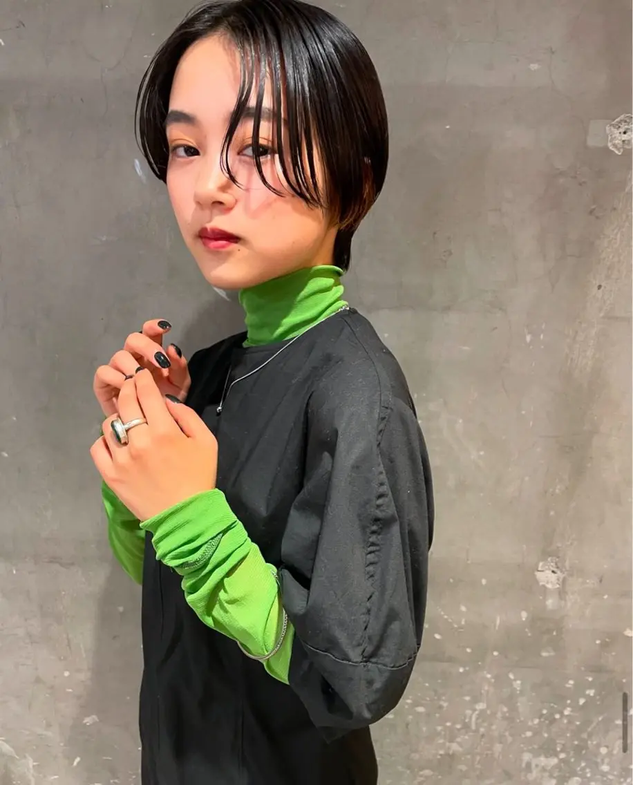 ショート 菊地 万佐久のヘアスタイル