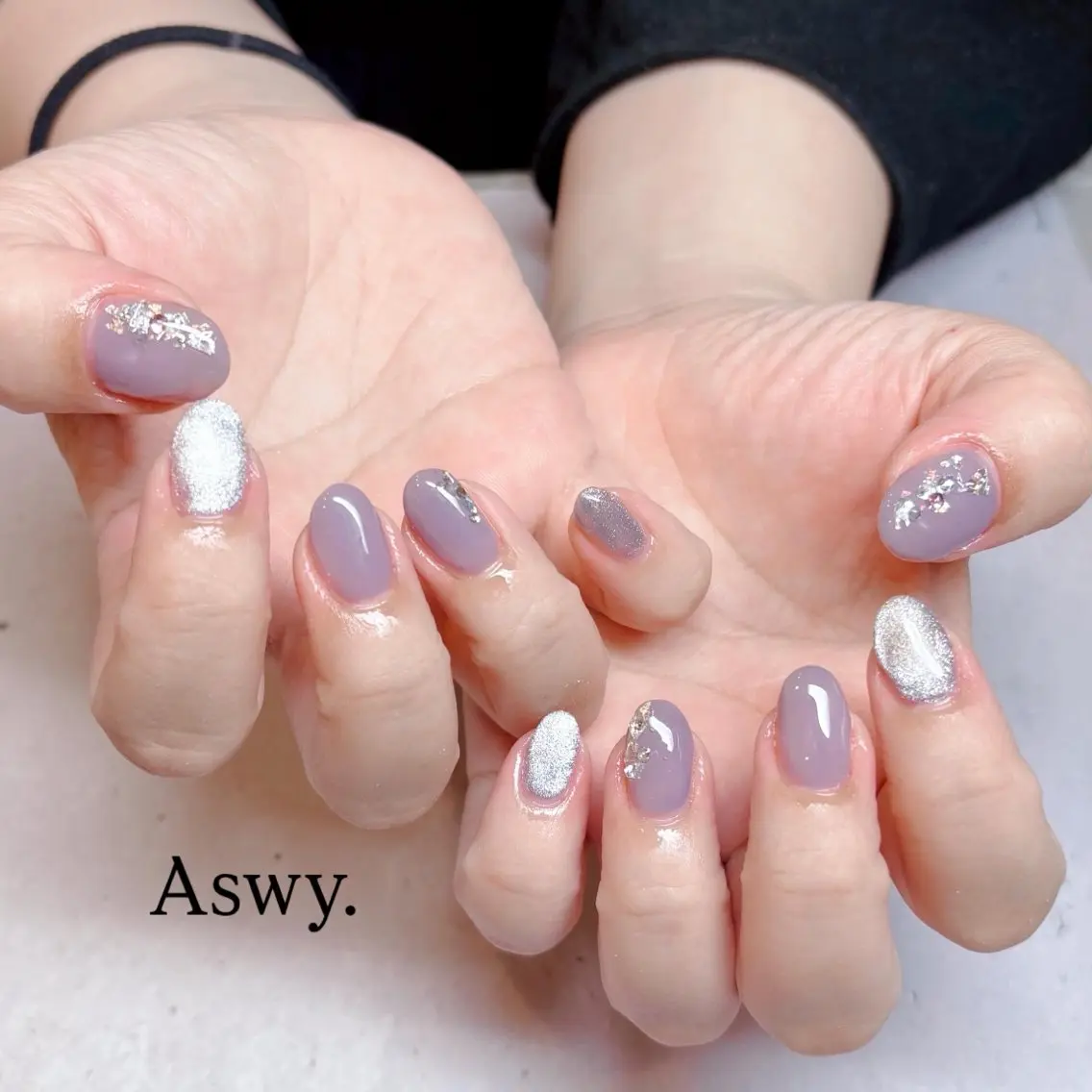 ネイル ハンドネイル Aswy.新小岩 chiiのネイルデザイン