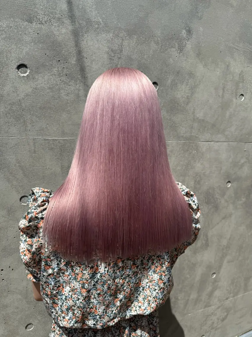 カラー 💋色気ハイトーン 💋HARUKAのヘアスタイル