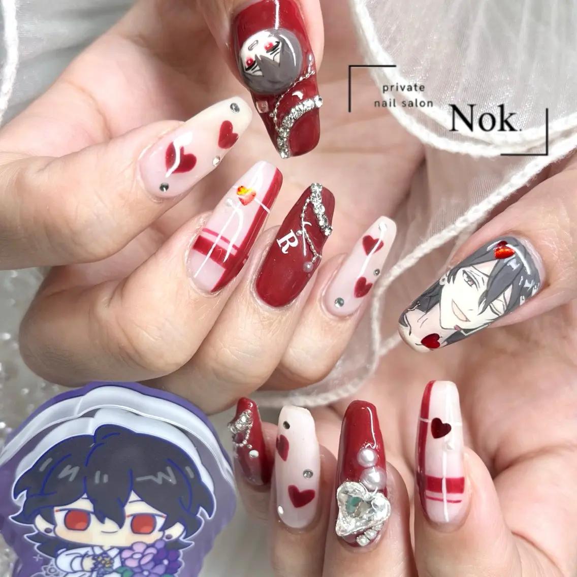 ネイル ハンドネイル 池袋痛ネイル Nok. 渡辺のネイルデザイン