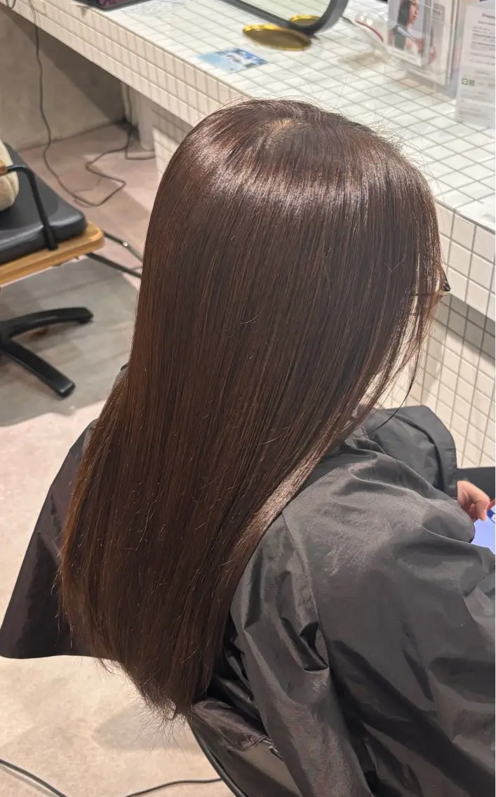 ロング カラー ブラウンカラー ラベンダーカラー ロング narumi .・*. NE/LOのヘアスタイル