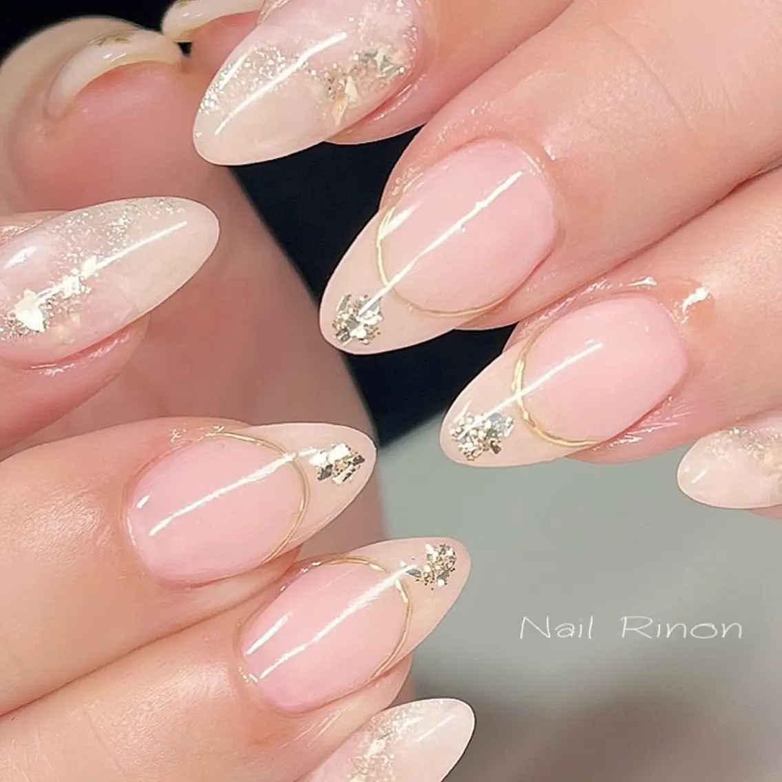 ネイル フレンチネイル ハンドネイル Nail Rinonのネイルデザイン