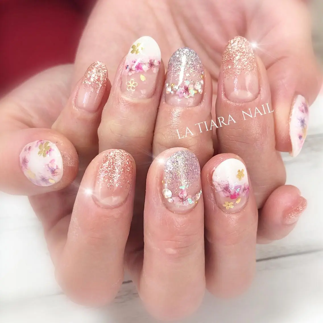 ネイル ハンドネイル Blue bird  nailのネイルデザイン
