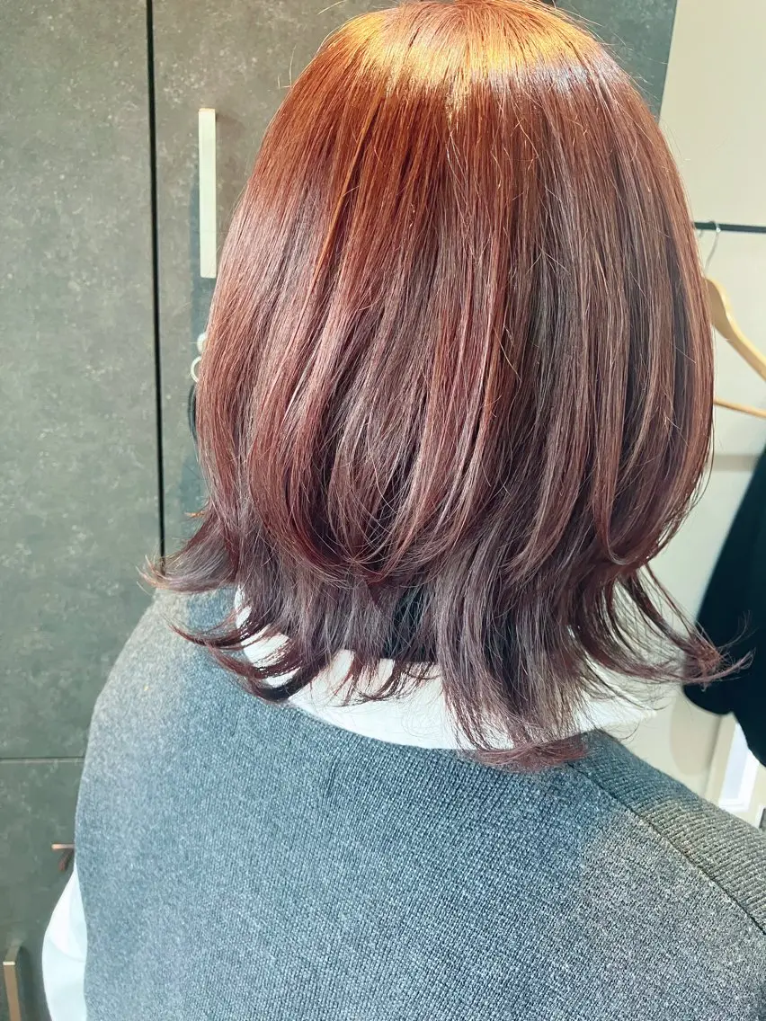 ミディアム 【ツヤ髪特化】 スズキアキエ🫧のヘアスタイル