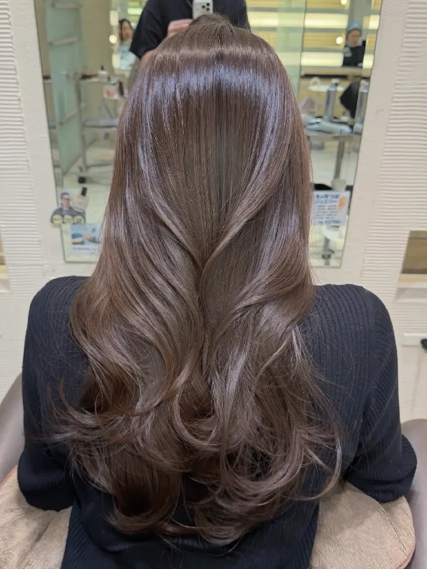 ロング カラー 垢抜け・上品カラー ブラウン♡ゆうり🎀のヘアスタイル