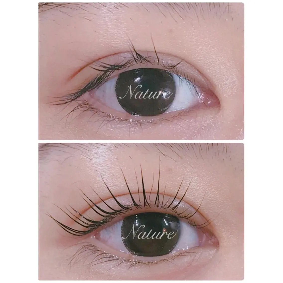 マツエク・マツパ パリジェンヌラッシュリフト 美まつ毛美眉サロン Nature伊勢崎のマツエク・マツパデザイン