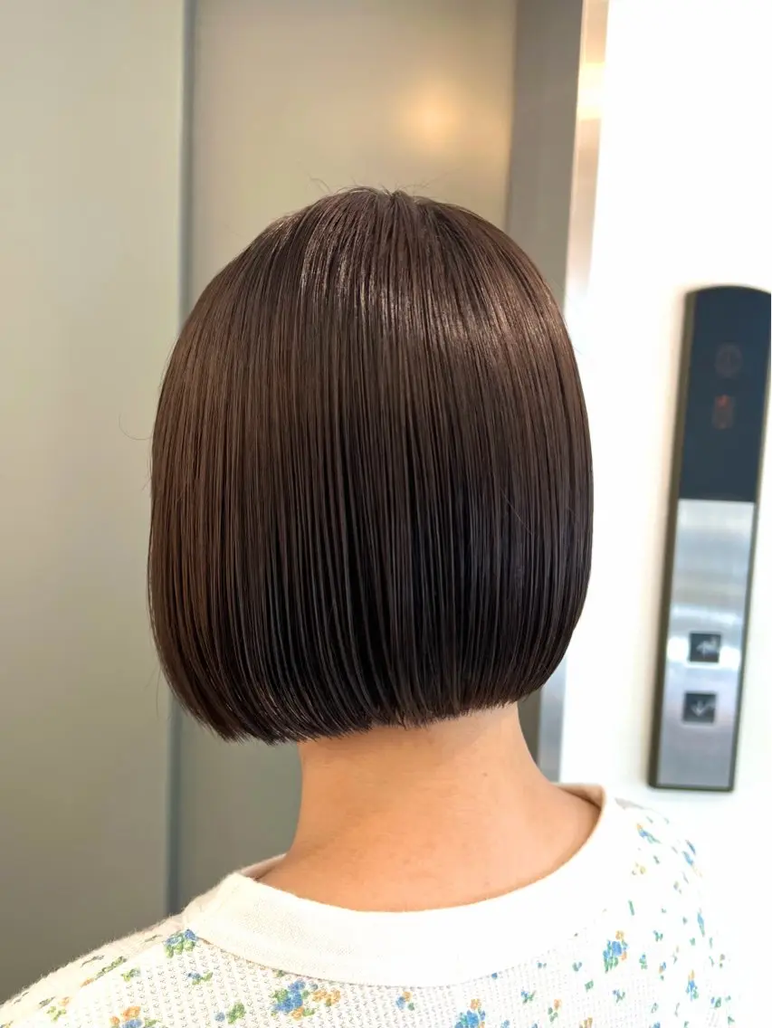 似合わせカット✂️➕透明感カラーの写真